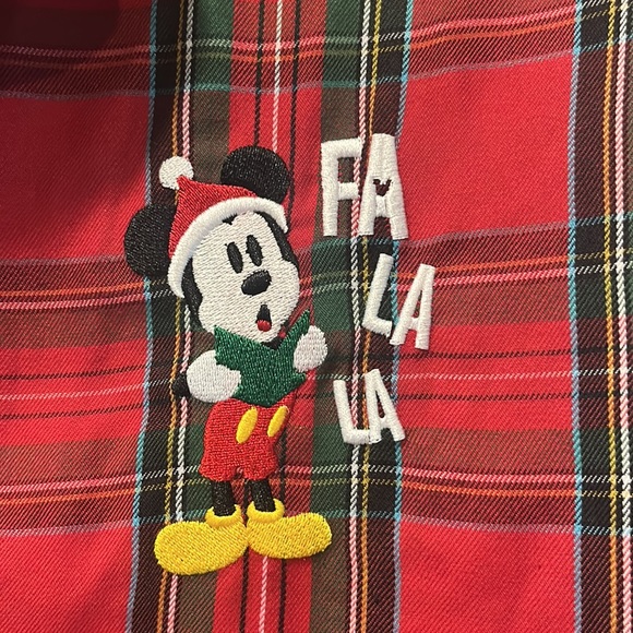 Disney Store Red Plaid Christmas Pyjamas - Picture 2 of 10